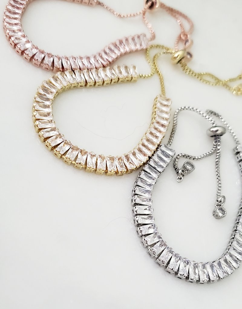 LDayDesigns Baguette Tennis Bracelet