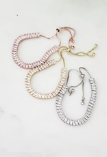 LDayDesigns Baguette Tennis Bracelet