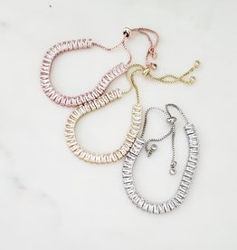 LDayDesigns Baguette Tennis Bracelet