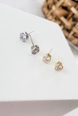 LUX Hexagon Solitare Studs