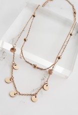 LUX Rosy Charm Necklace