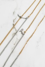 LUX Two-Tone Curb Chain