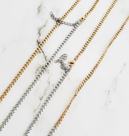 LUX Two-Tone Curb Chain