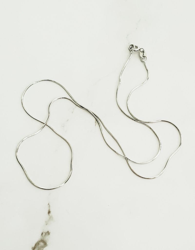 LUX Skinny Snake-Sterling Silver