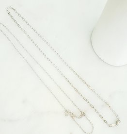 LUX Silver Clip Chain