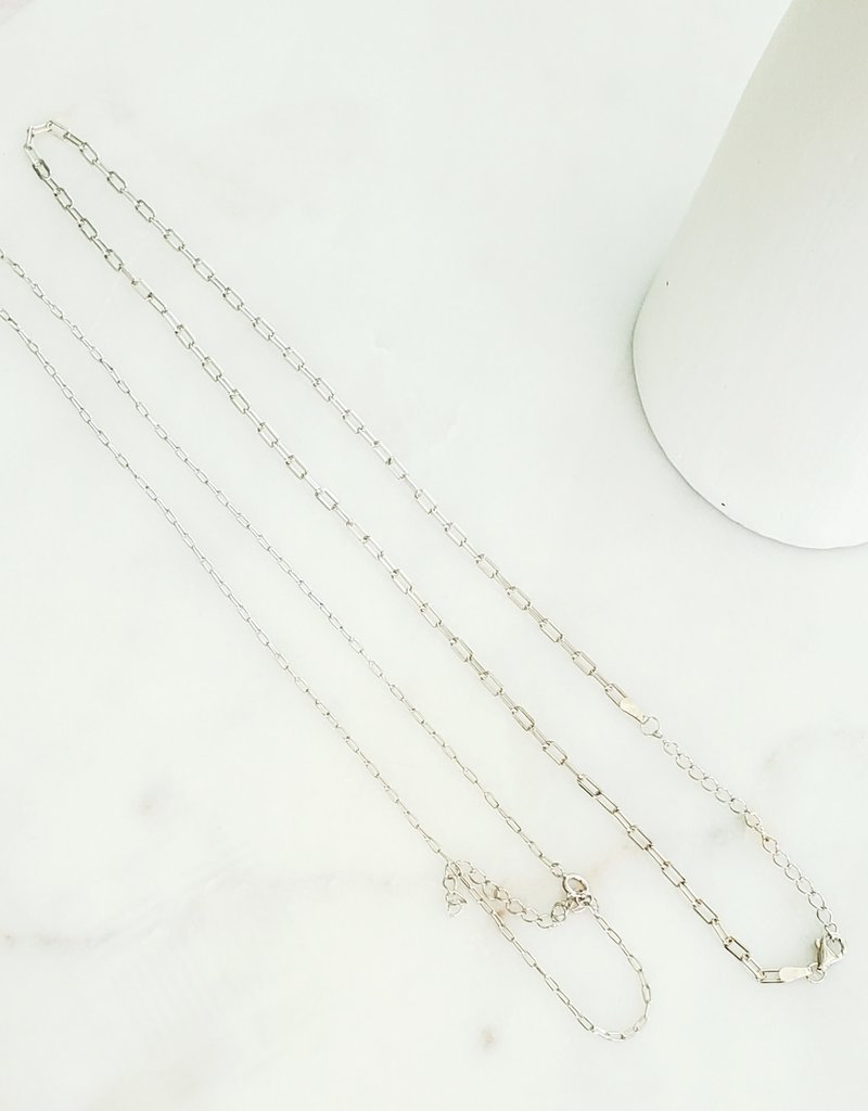 LUX Silver Clip Chain