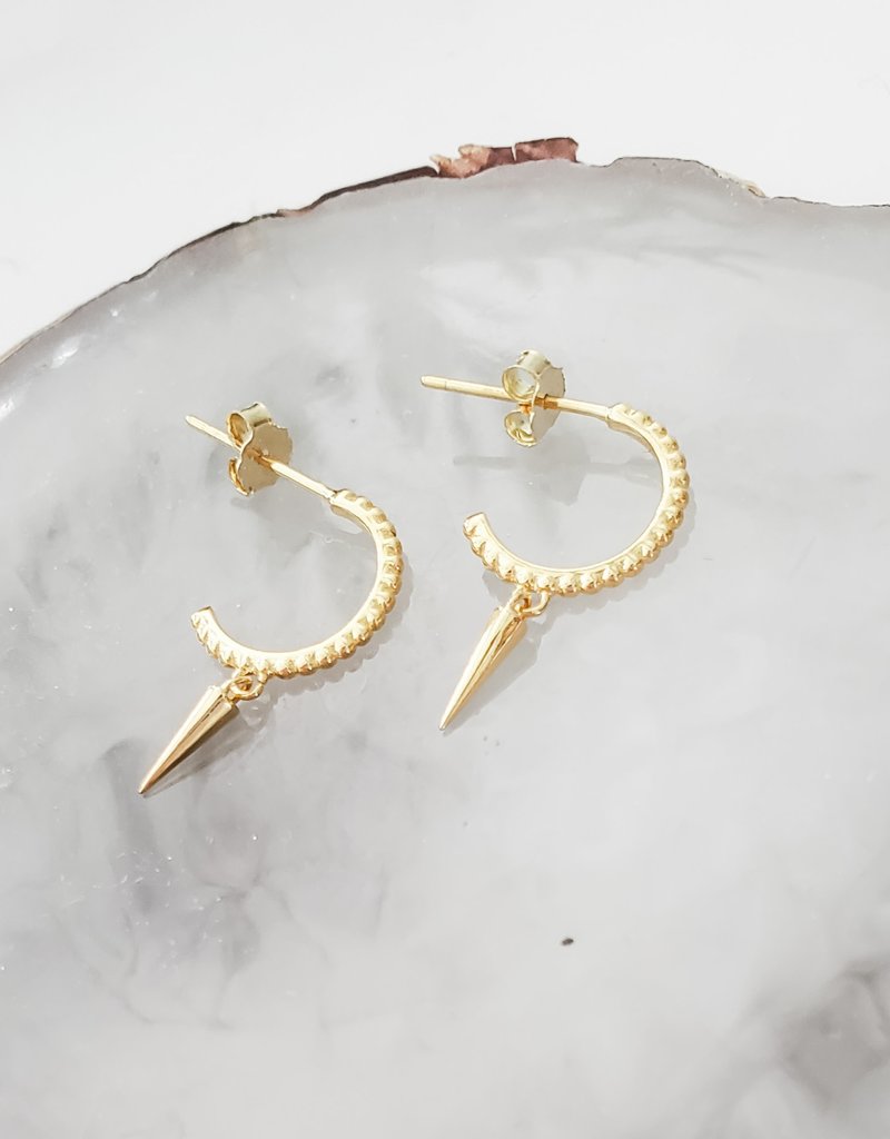LUX Delicate Point Hoop