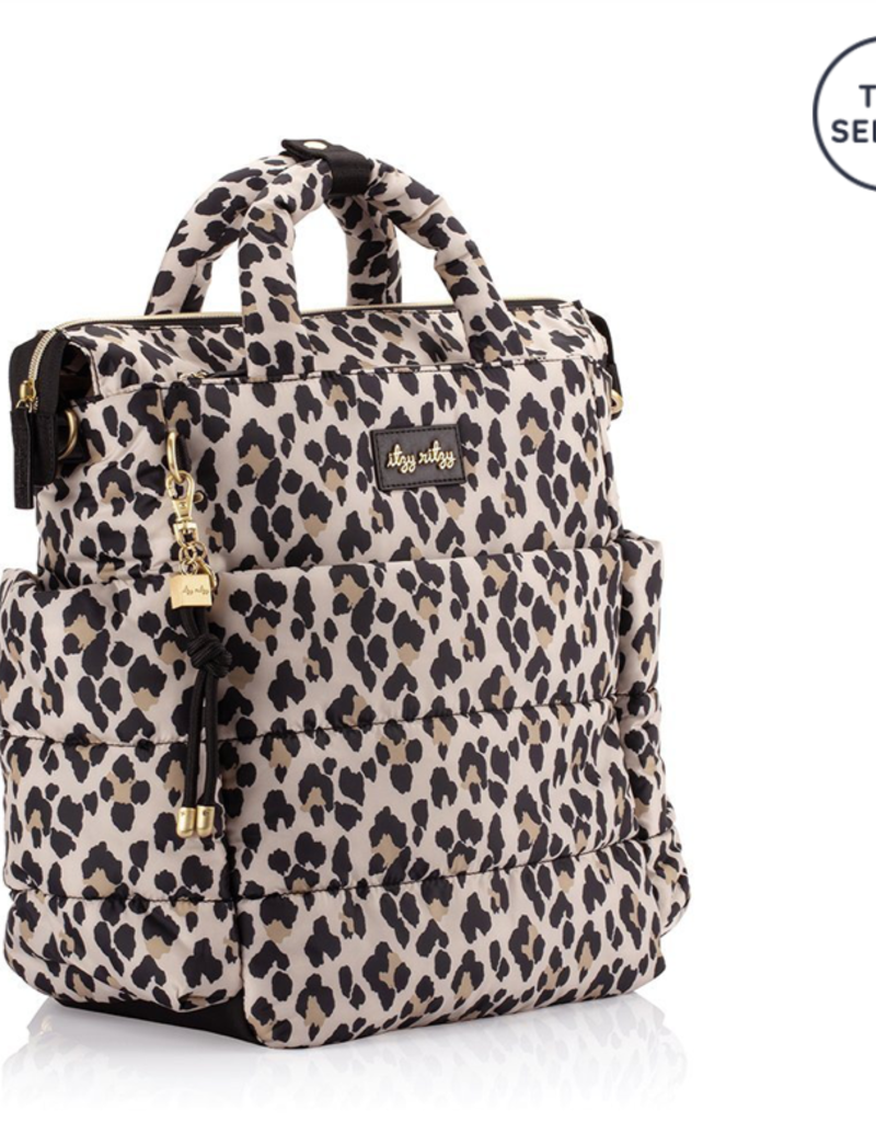 Itzy Ritzy Leopard Dream Convertible Diaper Bag