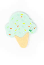 Three Hearts Modern Teething Accessories Ice Cream Silicone Teether