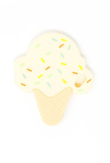 Three Hearts Modern Teething Accessories Ice Cream Silicone Teether