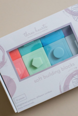 Three Hearts Modern Teething Accessories Building Block Teether & Bath Toy