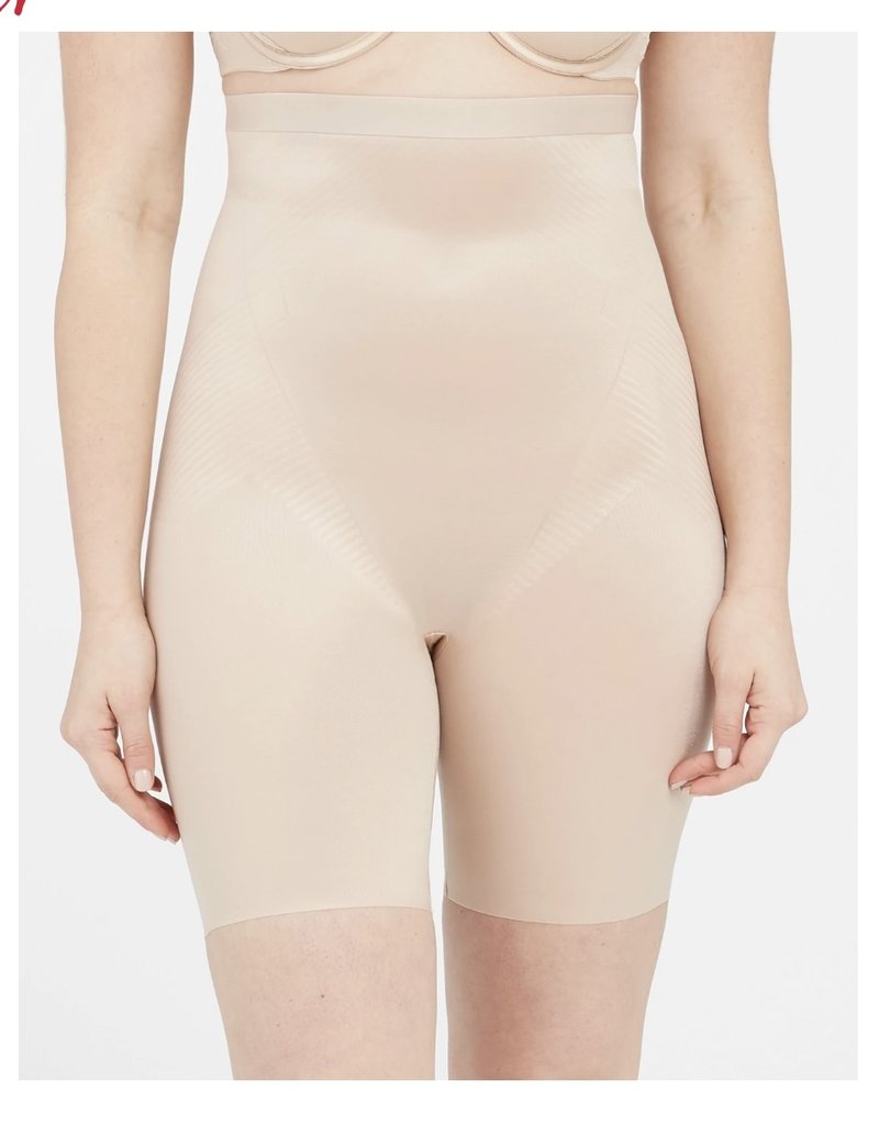 Spanx HW Mid-Thigh Shorts