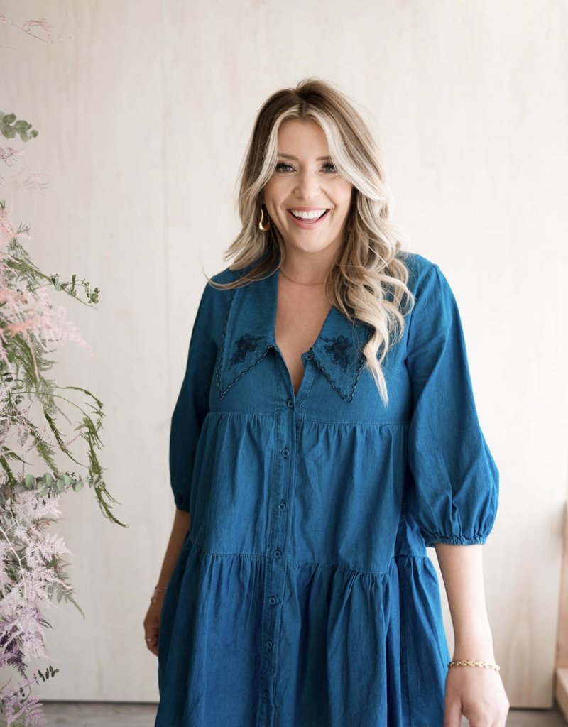 BB Dakota Chambray My Way Dress