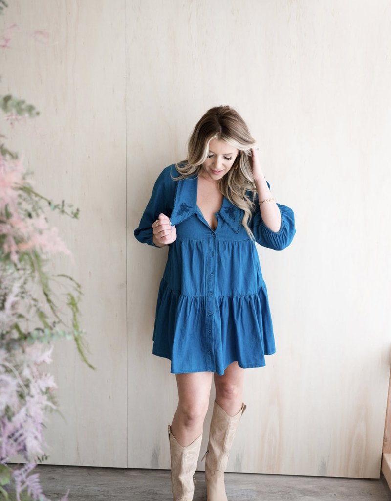 BB Dakota Chambray My Way Dress