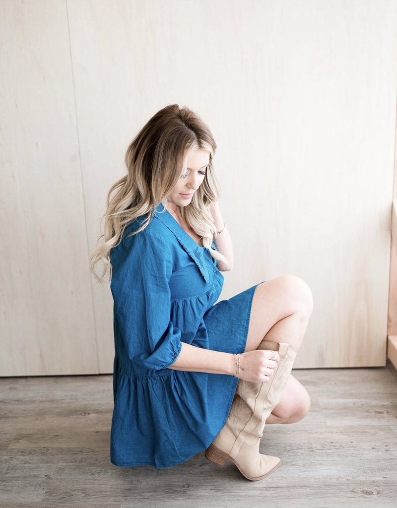 BB Dakota Chambray My Way Dress