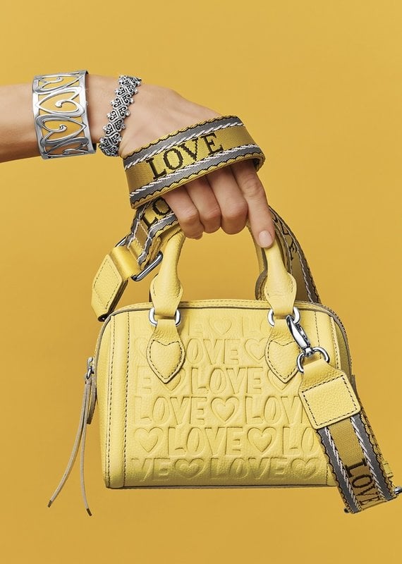 Brighton Mini Deeply In Love Lemon Satchel