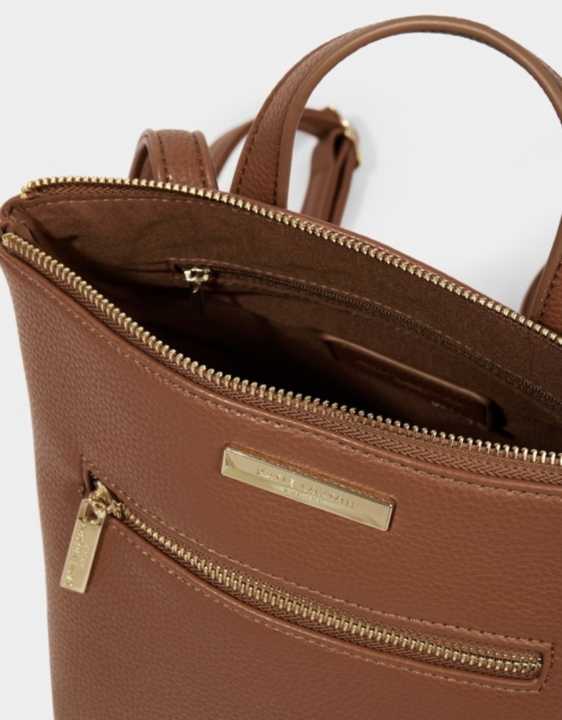 Mini Brooke Backpack- Cognac