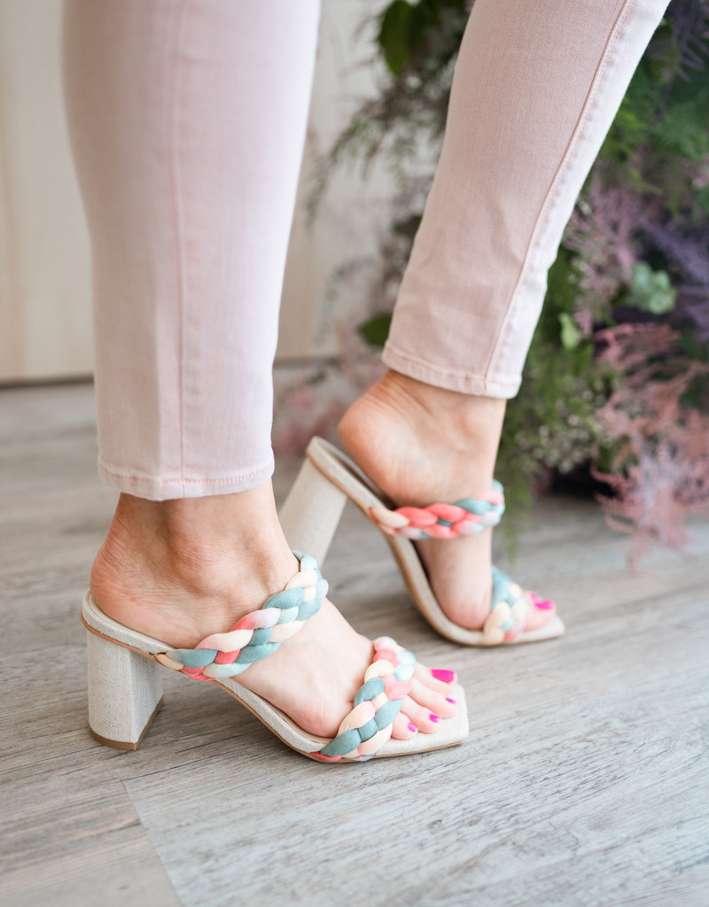 Dolce Vita Paily Heel- Coral Multi