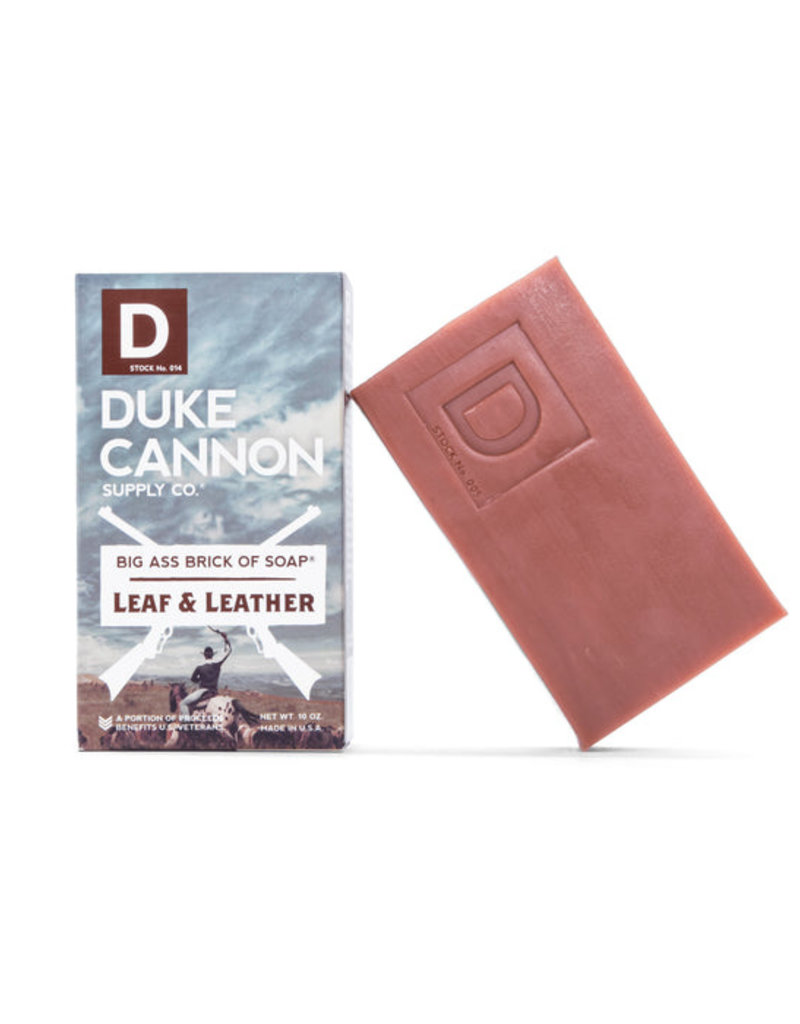 Duke Cannon Big A Soap- Leaf & Leather