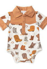 Angel Dear Cowboy Boots Bodysuit