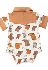 Angel Dear Cowboy Boots Bodysuit