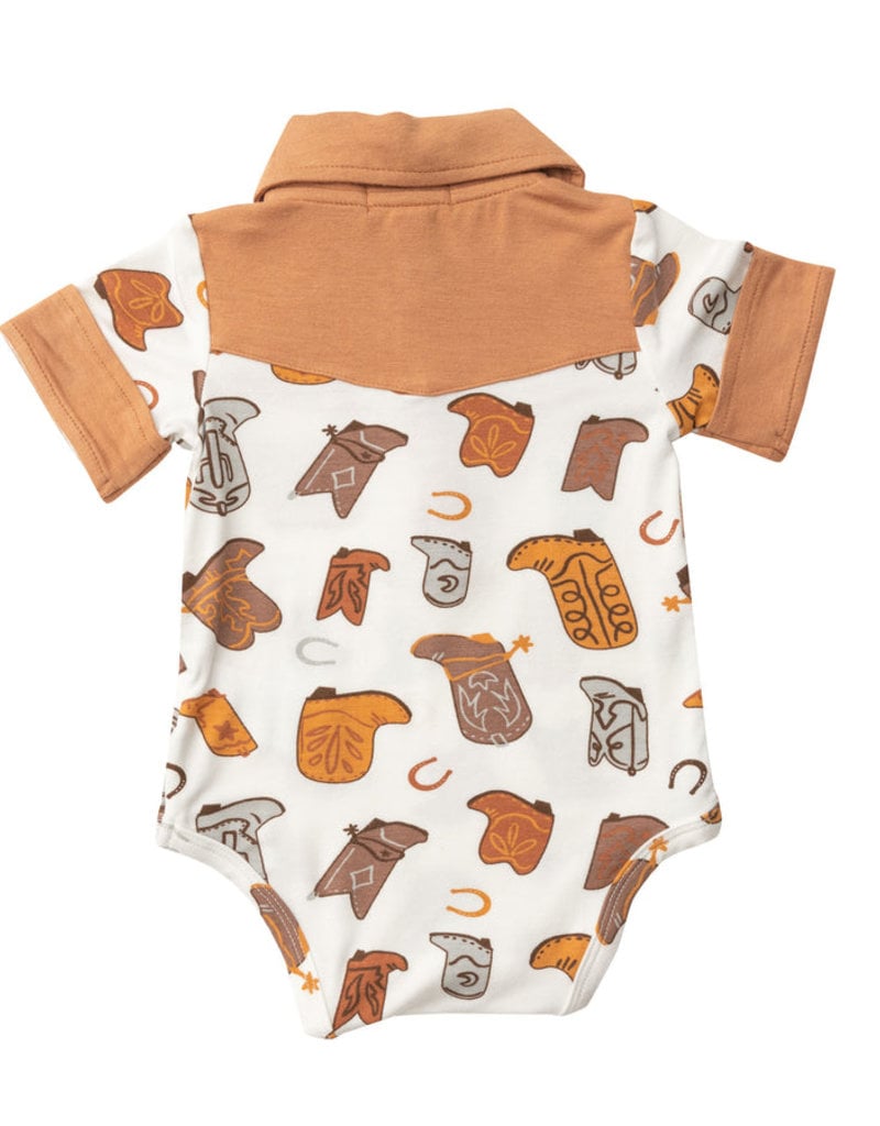 Angel Dear Cowboy Boots Bodysuit