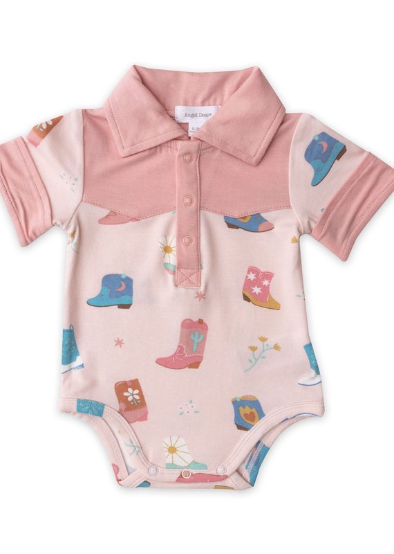Angel Dear Cowboy Boots Bodysuit
