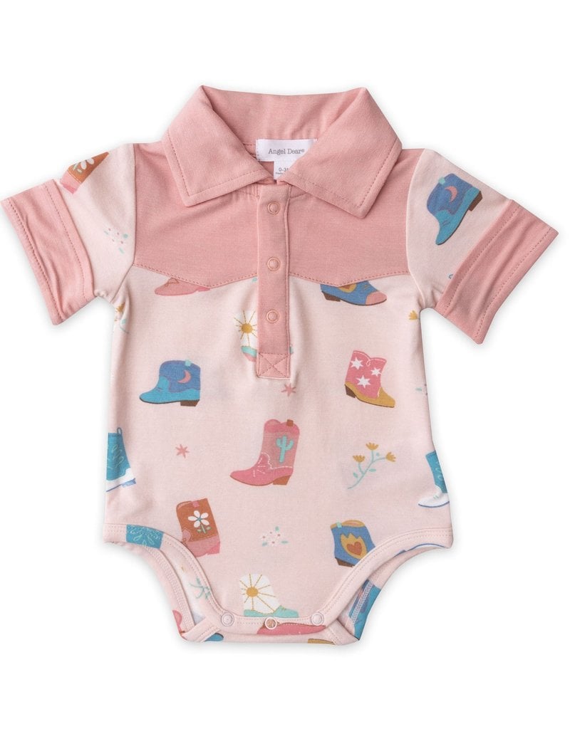 Angel Dear Cowboy Boots Bodysuit