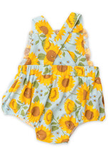 Angel Dear Sunflowers Ruffle Sunsuit