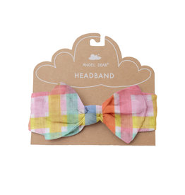 Angel Dear Multi Plaid Headband