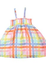 Angel Dear Multicolor Plaid Sundress