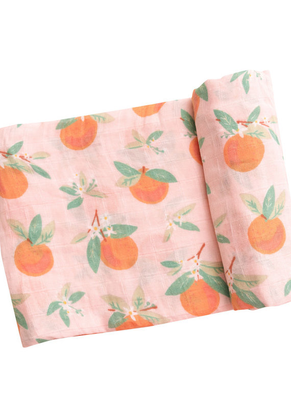 Angel Dear Peaches Swaddle Blanket