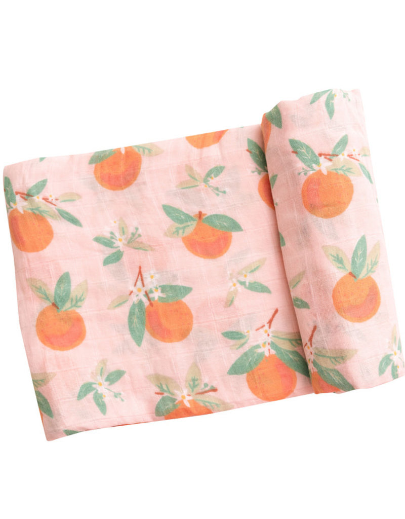 Angel Dear Peaches Swaddle Blanket