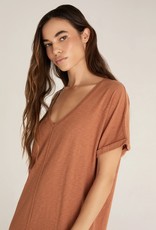 Leia Slub Midi Dress