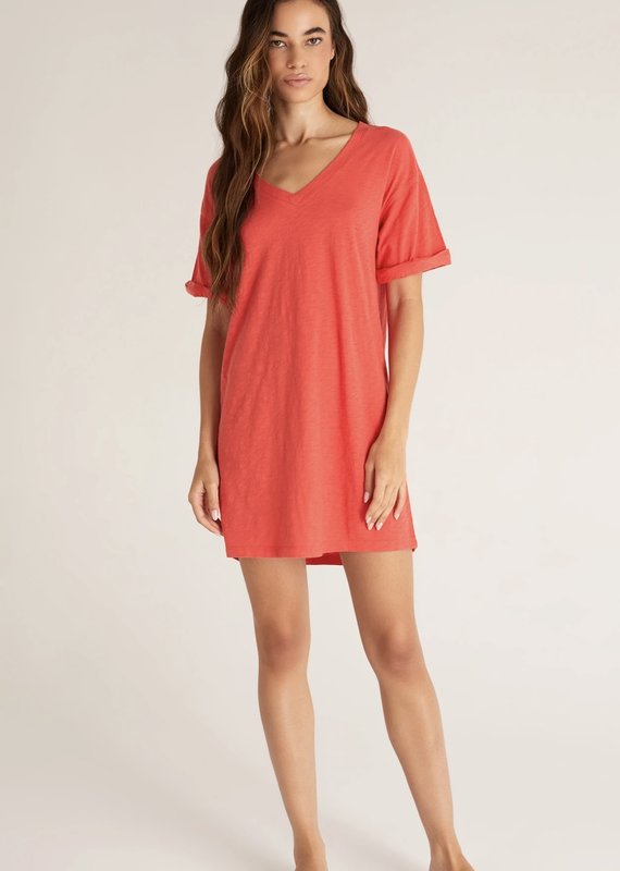 V-neck T-shirt Dress