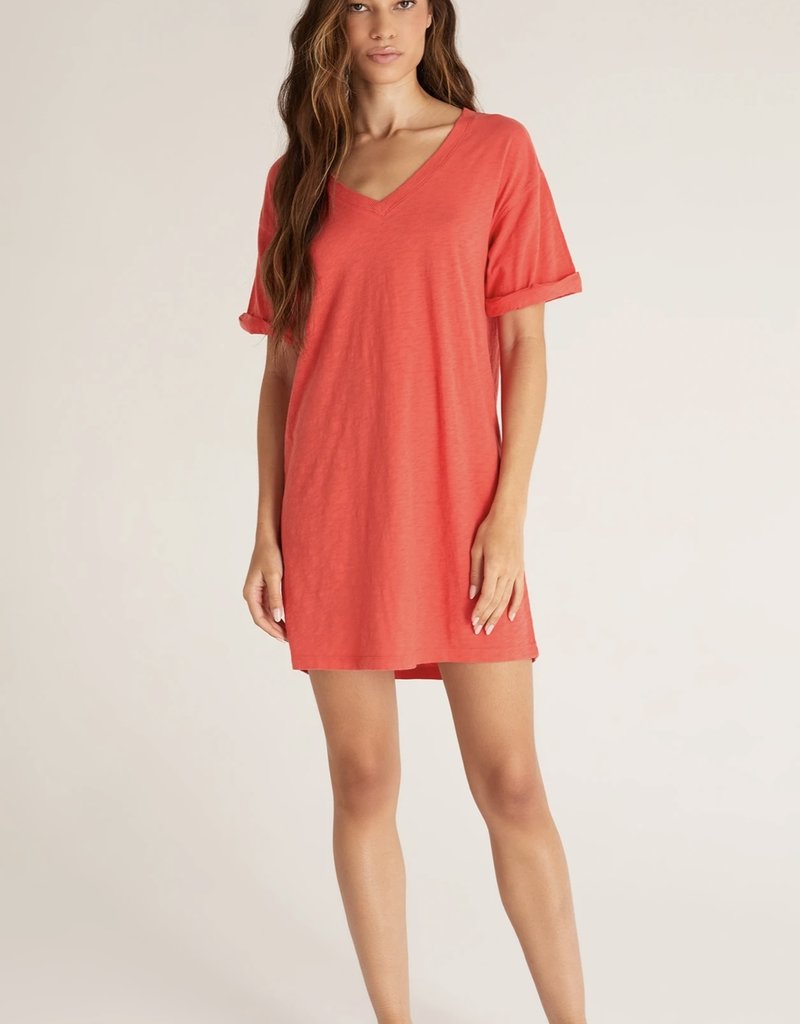 V-neck T-shirt Dress