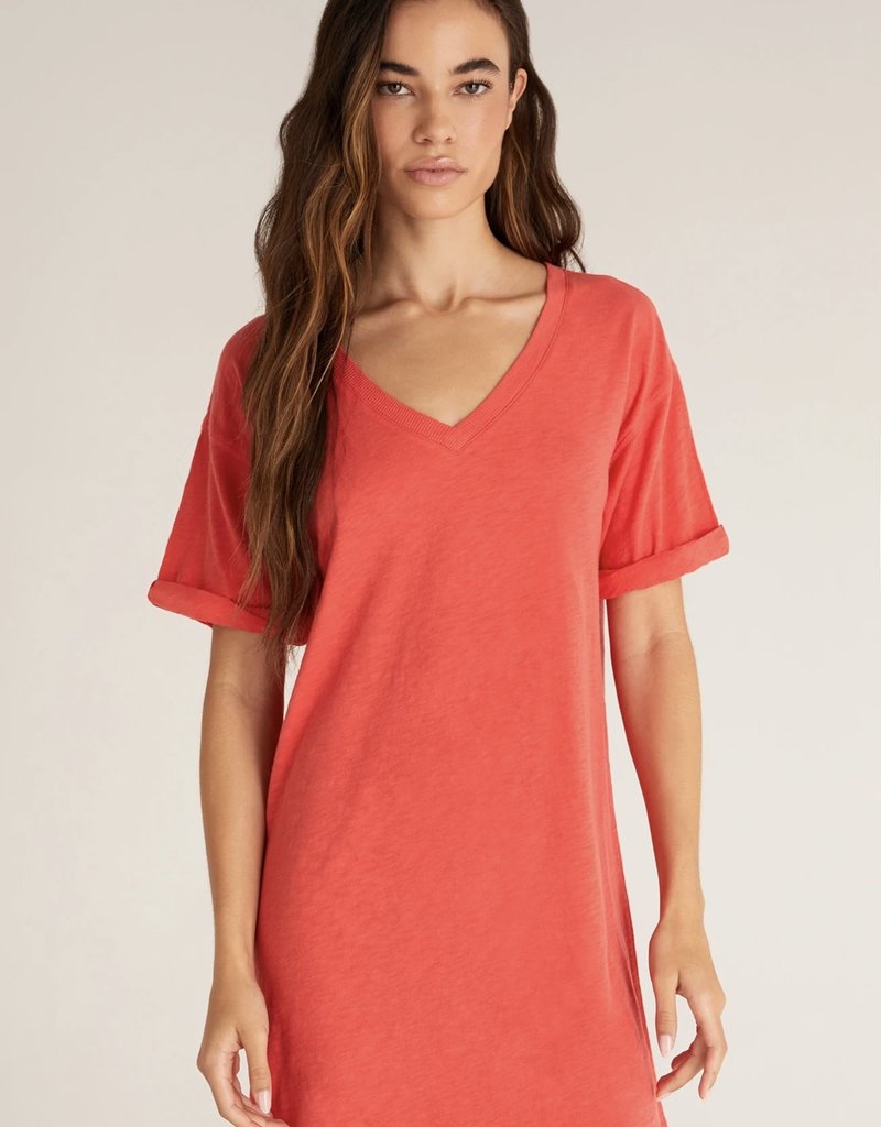 V-neck T-shirt Dress