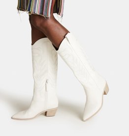 Dolce Vita White Solei Boots