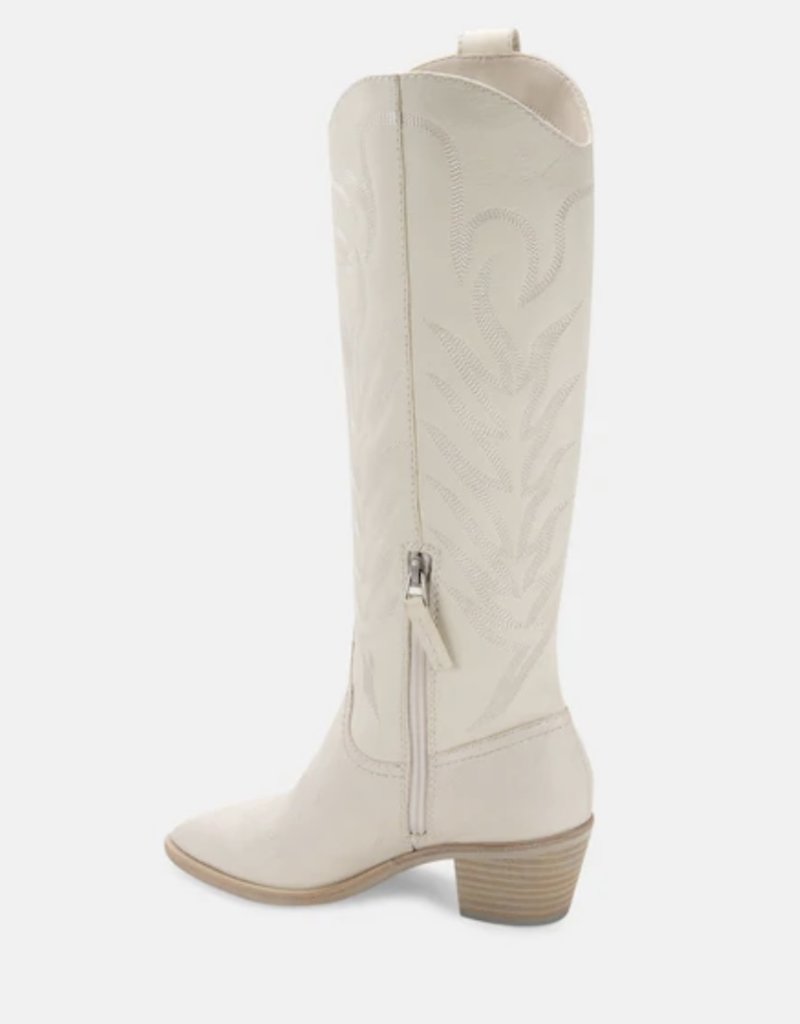 Dolce Vita White Solei Boots