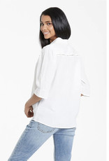 Dear John Clara Collared Top