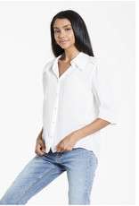 Dear John Clara Collared Top
