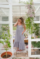 Lido Slub Maxi Dress