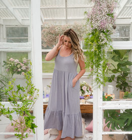 Lido Slub Maxi Dress