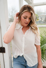 Dear John Clara Collared Top
