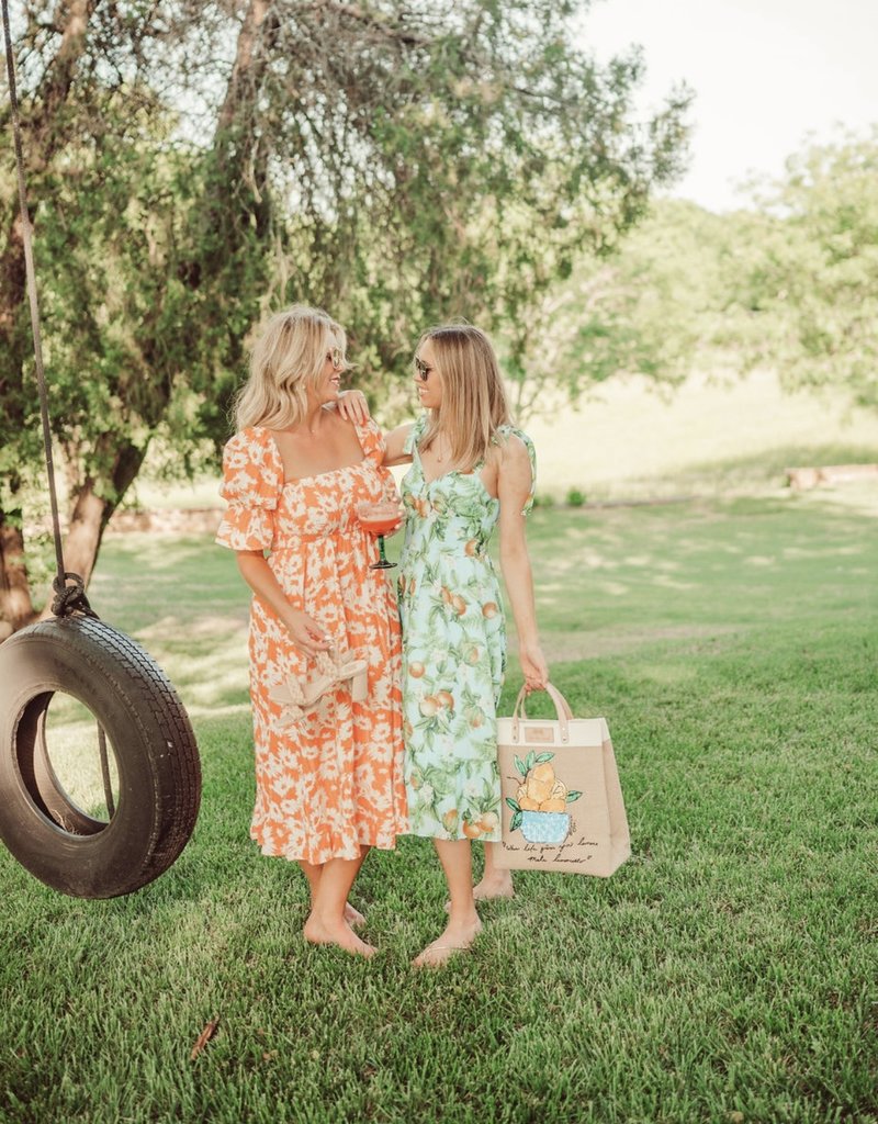 Summer Blooms Midi Dress