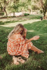 Summer Blooms Midi Dress