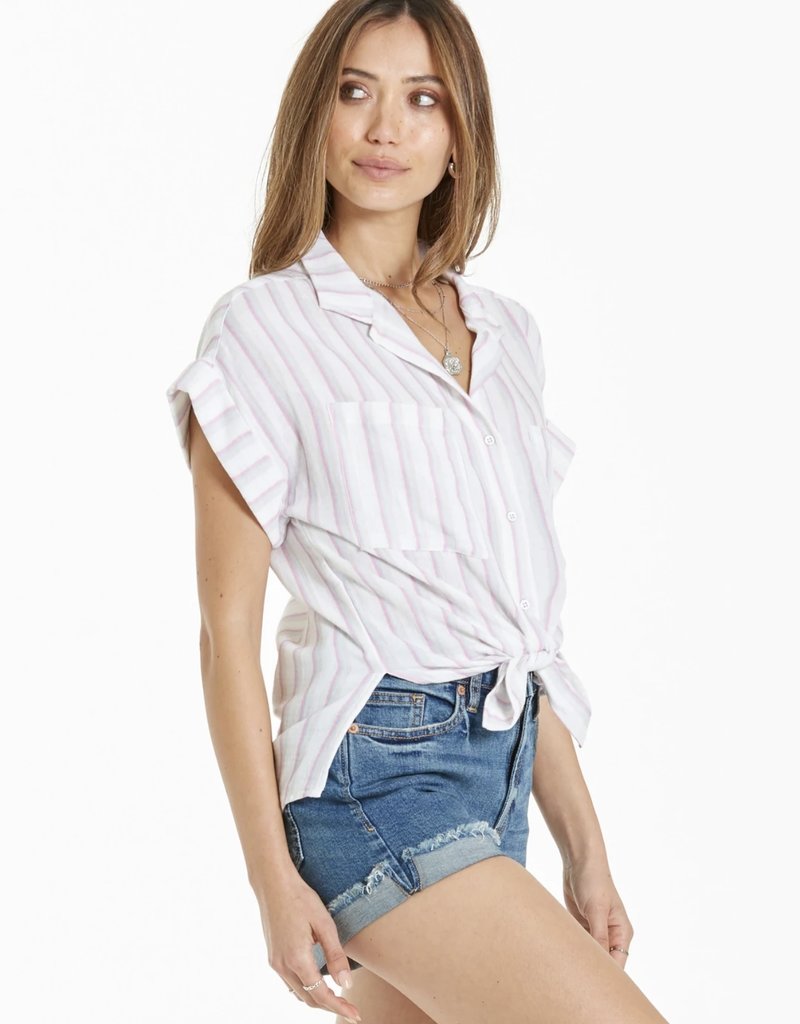 Dear John Cali Striped Top
