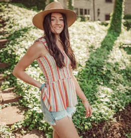 Another Love Joni Peplum Top