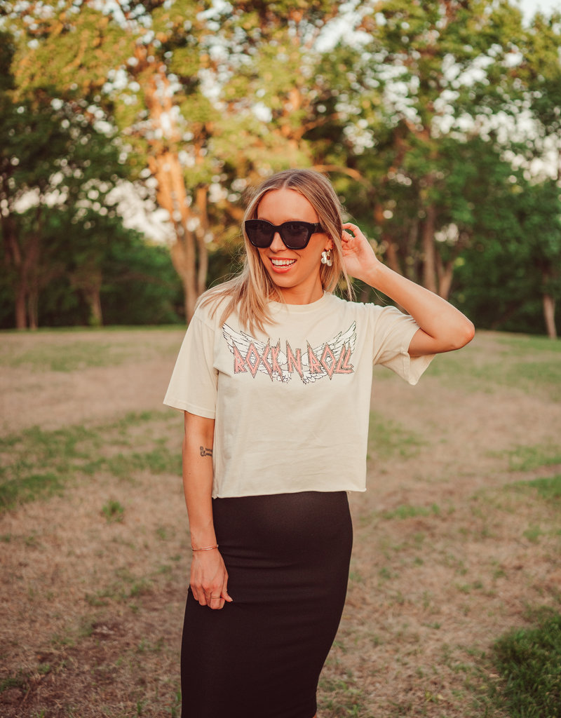 Rock N Roll Angel Tee