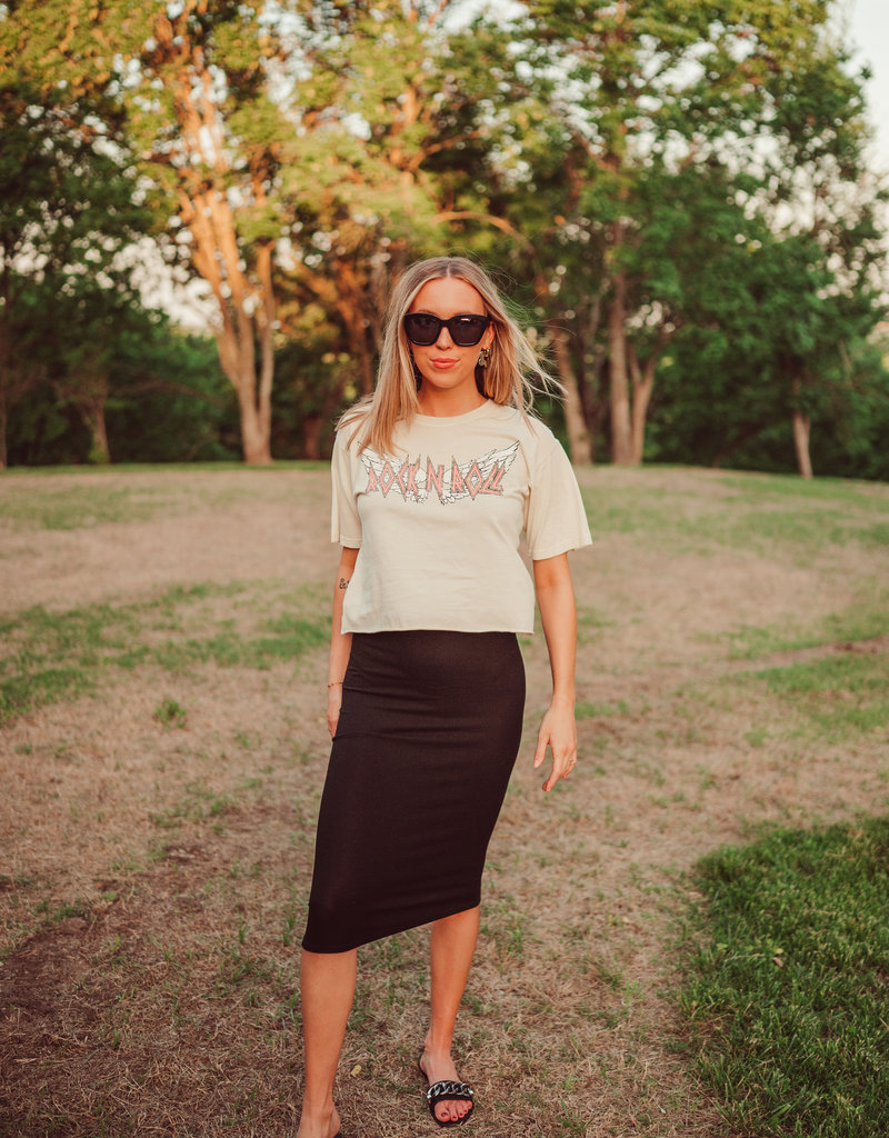Rock N Roll Angel Tee